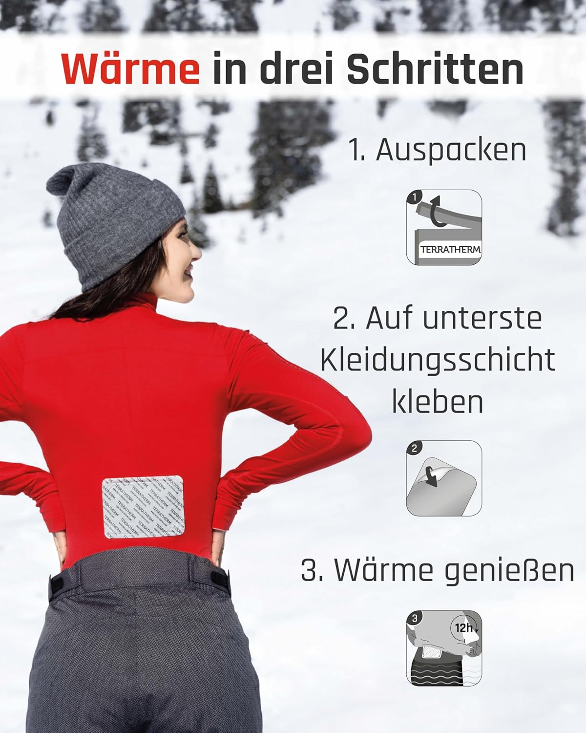 TerraTherm Wärmepflaster Rücken