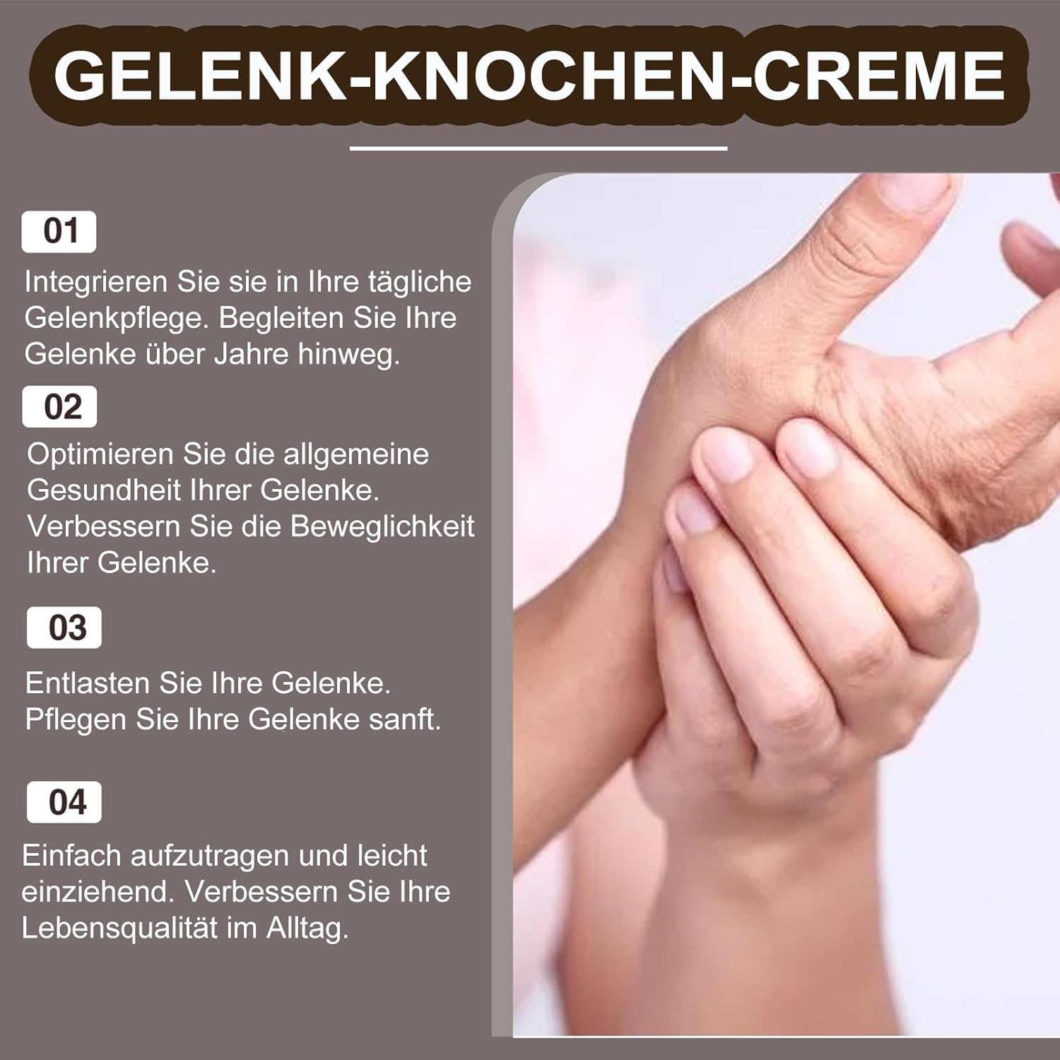 Bienengift Gelenkcreme – Ansicht 1